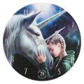 Anne Stokes Wall Clock - The Wish