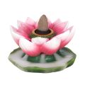 Backflow Incense Burner - Coloured Lotus