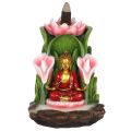 Backflow Incense Burner - Colourful Buddha