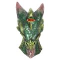 Backflow Incense Burner, Large - Green Dragon Head