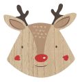 Coasters, 4-piece - Reindeer