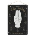 Metal Sign - Palm Reading