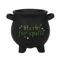Cauldron Plant Pot, Large - Herbs For Spells