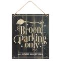 MDF Hanging Sign - Broom Parking Only
