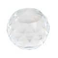 Faceted Crystal Ball, 5cm