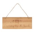 Hanging Sign, Engraved - Cooking Up A Spell