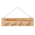 Wooden Herb and Flower Drying Rack