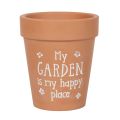 Terracotta Plant Pot - My Garden Is My Happy Place