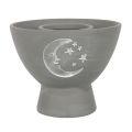 Terracotta Smudge Bowl - Grey