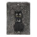 Resin Storage Box - Gothic, Black Cat 
