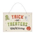 Hanging Sign - Trick or Treaters Welcome